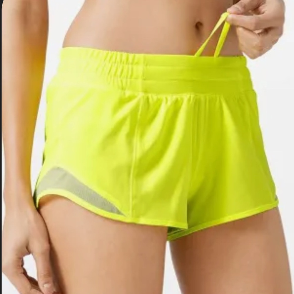 Lululemon Athletica Highlight Yellow Hotty Hots